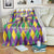 Love Mardi Gras Blanket Coquette Bow Glitter Style