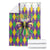 Love Mardi Gras Blanket Coquette Bow Glitter Style