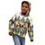 Love Mardi Gras Kid Hoodie Coquette Bow Glitter Style