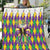 Love Mardi Gras Quilt Coquette Bow Glitter Style LT05 - Wonder Print Shop