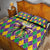 Love Mardi Gras Quilt Bed Set Coquette Bow Glitter Style LT05 - Wonder Print Shop