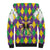 Love Mardi Gras Sherpa Hoodie Coquette Bow Glitter Style LT05 - Wonder Print Shop