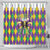 Love Mardi Gras Shower Curtain Coquette Bow Glitter Style LT05 - Wonder Print Shop