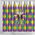 Love Mardi Gras Shower Curtain Coquette Bow Glitter Style LT05 - Wonder Print Shop