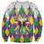 Love Mardi Gras Sweatshirt Coquette Bow Glitter Style LT05 - Wonder Print Shop