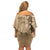 Philippines Memorial Day Off Shoulder Short Dress Honor The Fallen