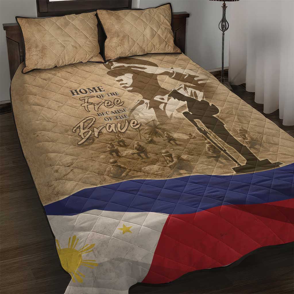 Philippines Memorial Day Quilt Bed Set Honor The Fallen LT05 - Wonder Print Shop