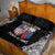 Philippines And USA Quilt Bed Set Grunge Style LT05 - Wonder Print Shop