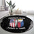 Philippines And USA Round Carpet Grunge Style LT05 - Wonder Print Shop