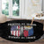 Philippines And USA Round Carpet Grunge Style LT05 - Wonder Print Shop