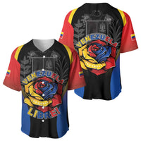 Venezuela Libre Baseball Jersey Freedom And National Pride - Wonder Print Shop