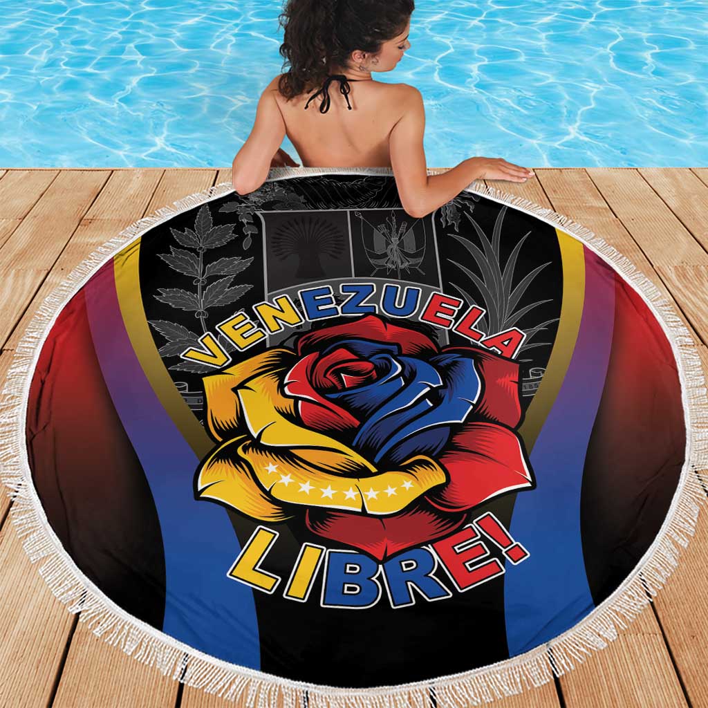 Venezuela Libre Beach Blanket Freedom And National Pride - Wonder Print Shop