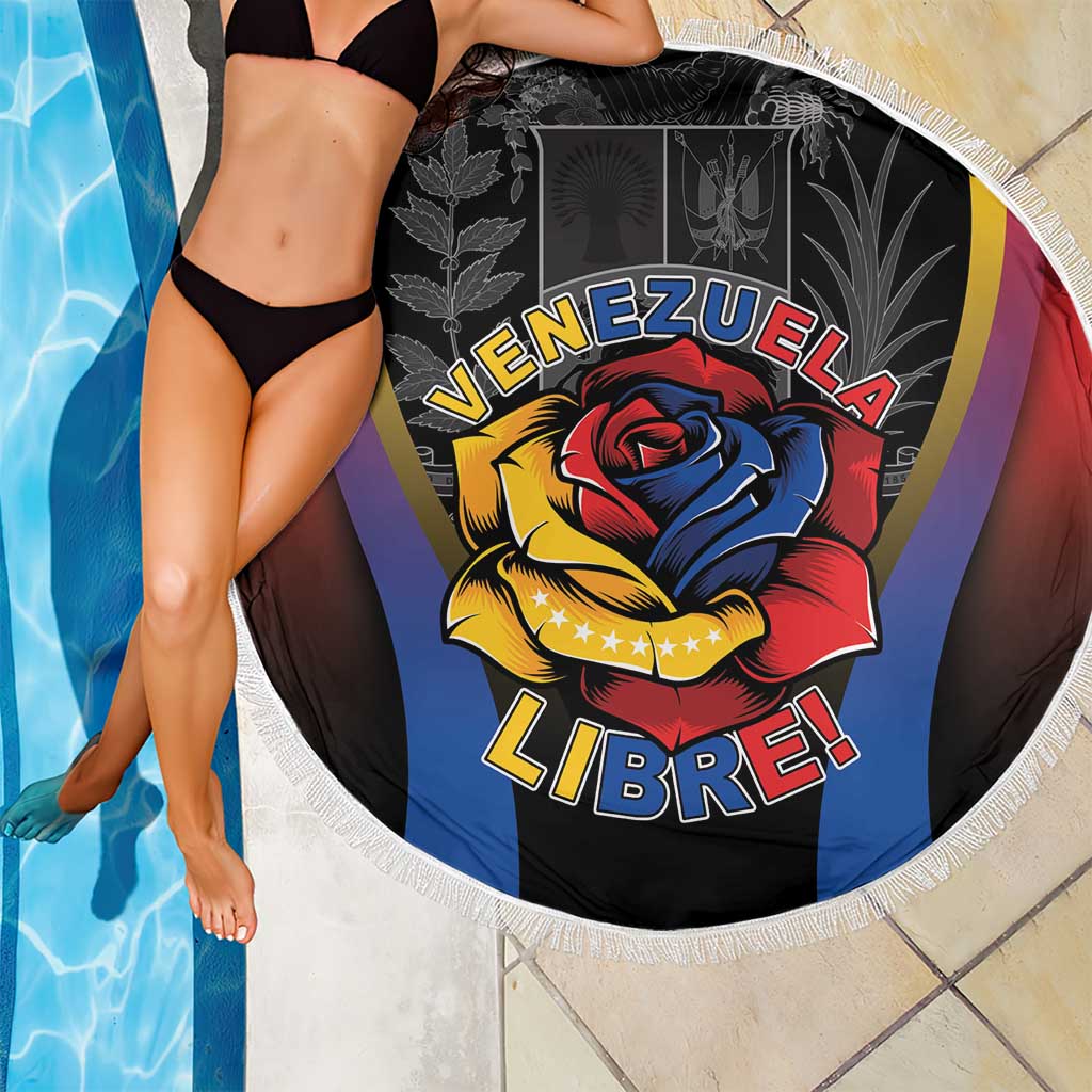 Venezuela Libre Beach Blanket Freedom And National Pride - Wonder Print Shop