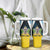 Personalised Saint Lucia Tumbler With Handle Coat Of Arm With Palm Leaf Pattern