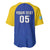 Custom Saint Lucia Football Baseball Jersey Sporty Style