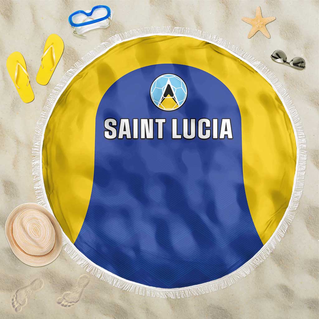 Saint Lucia Football Beach Blanket Sporty Style