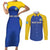 Custom Saint Lucia Football Couples Matching Short Sleeve Bodycon Dress and Long Sleeve Button Shirt Sporty Style