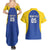 Custom Saint Lucia Football Couples Matching Summer Maxi Dress and Hawaiian Shirt Sporty Style