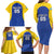 Custom Saint Lucia Football Family Matching Long Sleeve Bodycon Dress and Hawaiian Shirt Sporty Style