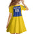 Custom Saint Lucia Football Family Matching Mermaid Dress and Hawaiian Shirt Sporty Style