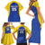 Custom Saint Lucia Football Family Matching Short Sleeve Bodycon Dress and Hawaiian Shirt Sporty Style