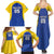 Custom Saint Lucia Football Family Matching Summer Maxi Dress and Hawaiian Shirt Sporty Style