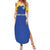 Custom Saint Lucia Football Family Matching Summer Maxi Dress and Hawaiian Shirt Sporty Style