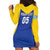 Custom Saint Lucia Football Hoodie Dress Sporty Style