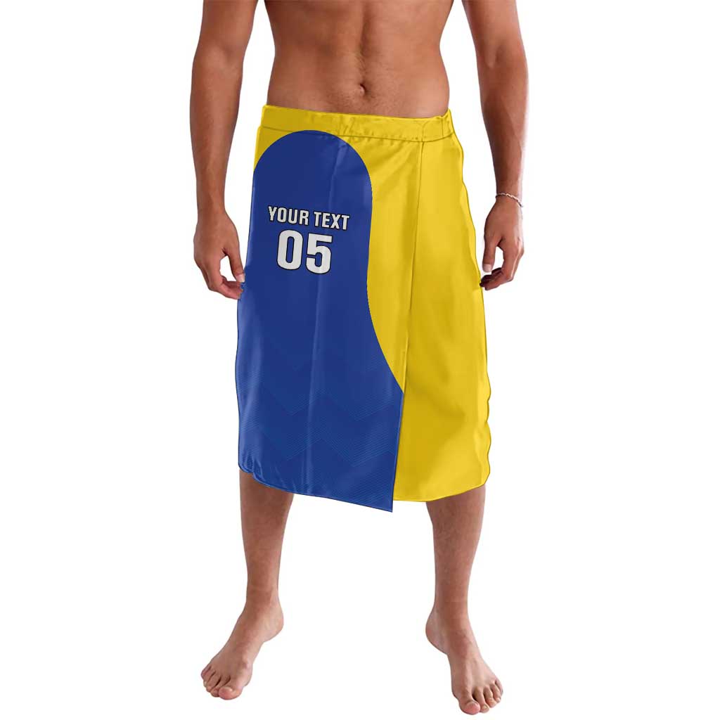 Custom Saint Lucia Football Lavalava Sporty Style