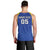 Custom Saint Lucia Football Men Tank Top Sporty Style