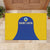 Saint Lucia Football Rubber Doormat Sporty Style