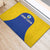 Saint Lucia Football Rubber Doormat Sporty Style