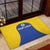 Saint Lucia Football Rubber Doormat Sporty Style