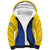 Custom Saint Lucia Football Sherpa Hoodie Sporty Style