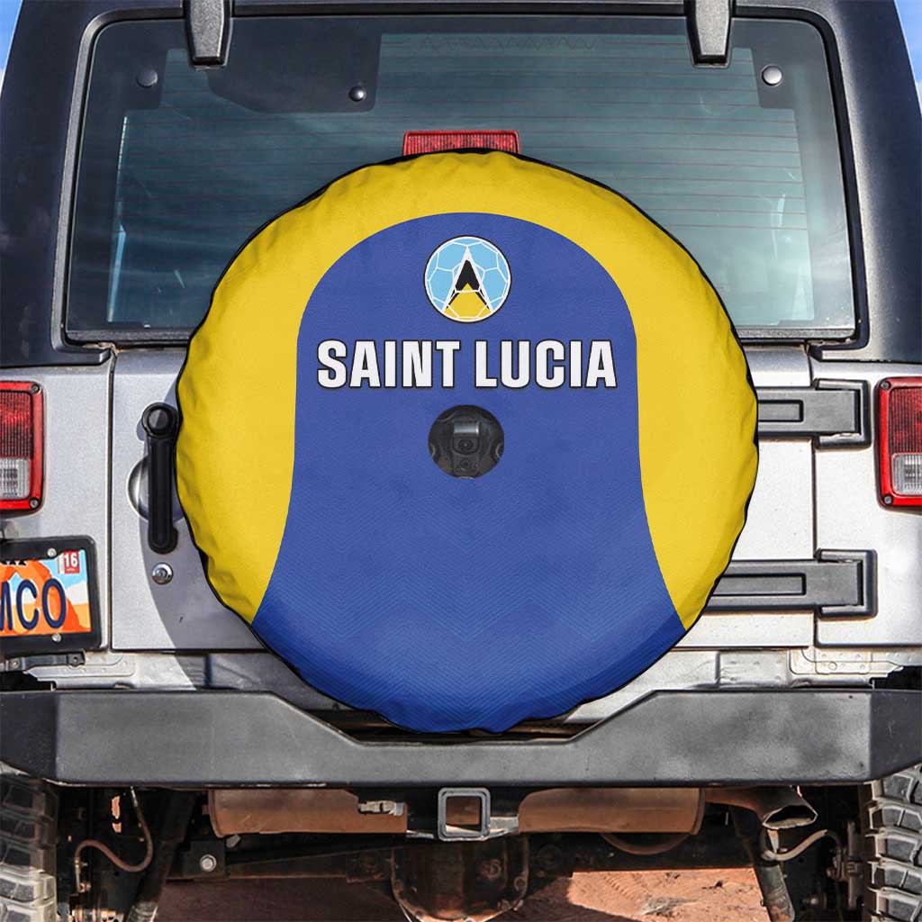 Saint Lucia Football Spare Tire Cover Sporty Style