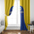 Saint Lucia Football Window Curtain Sporty Style