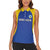 Custom Saint Lucia Football Women Sleeveless Polo Shirt Sporty Style