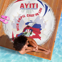 Haiti Beach Blanket Men Anpil Chay Pa Lou