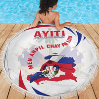 Haiti Beach Blanket Men Anpil Chay Pa Lou