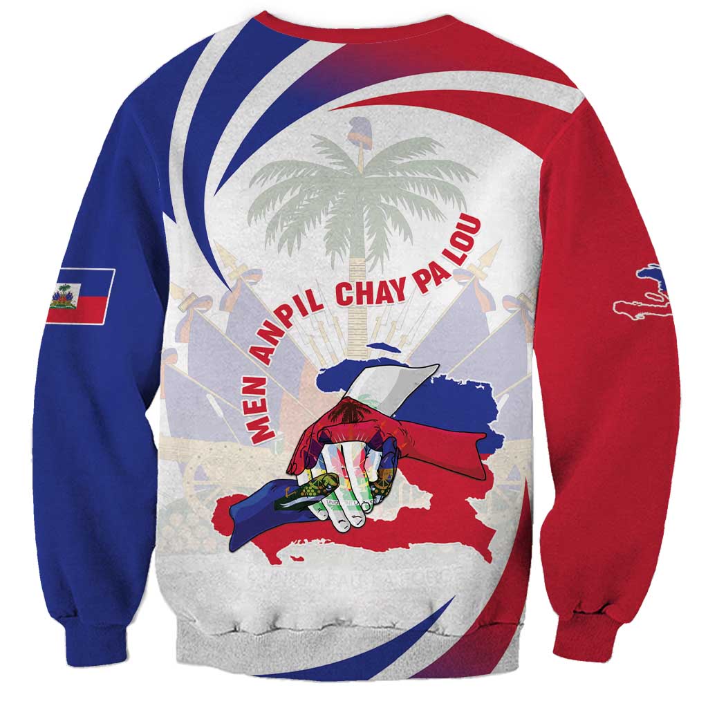 Haiti Sweatshirt Men Anpil Chay Pa Lou LT05
