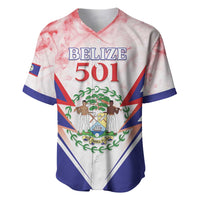 Personalized Belize 501 Baseball Jersey Coat Of Arms