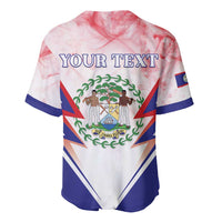 Personalized Belize 501 Baseball Jersey Coat Of Arms