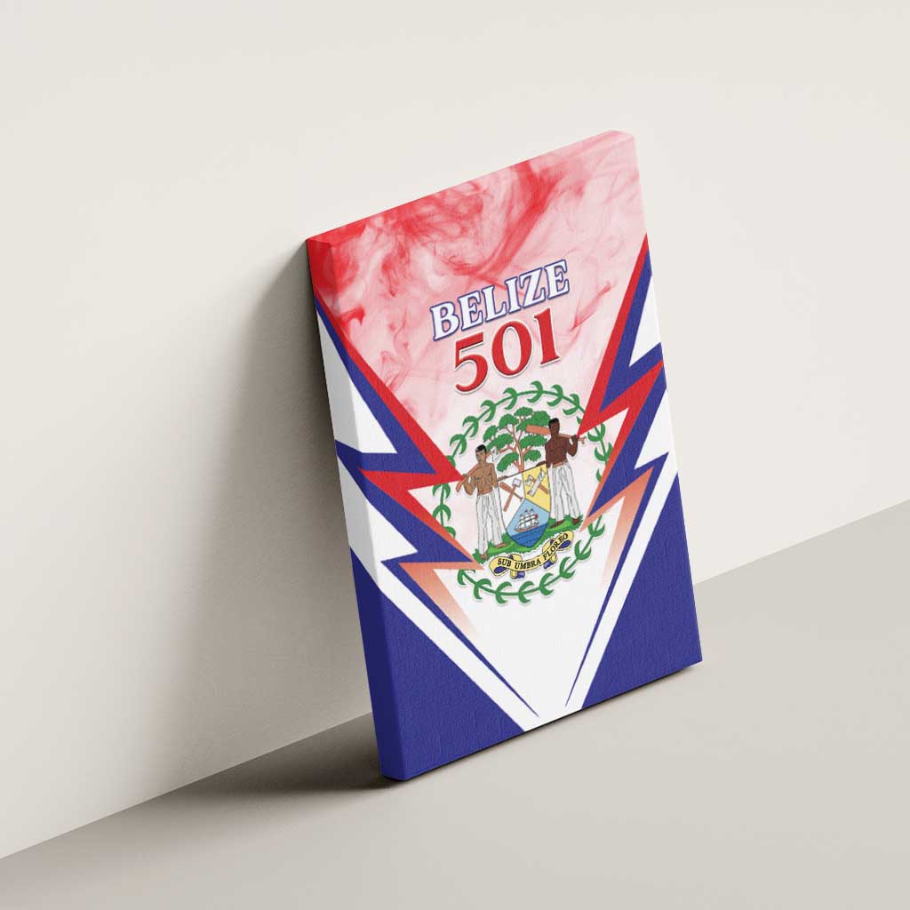 Belize 501 Canvas Wall Art Coat Of Arms