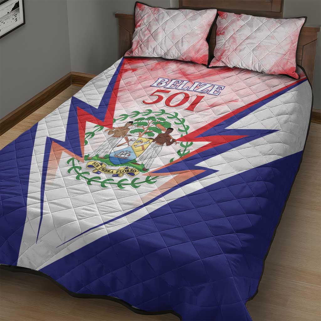 Belize 501 Quilt Bed Set Coat Of Arms