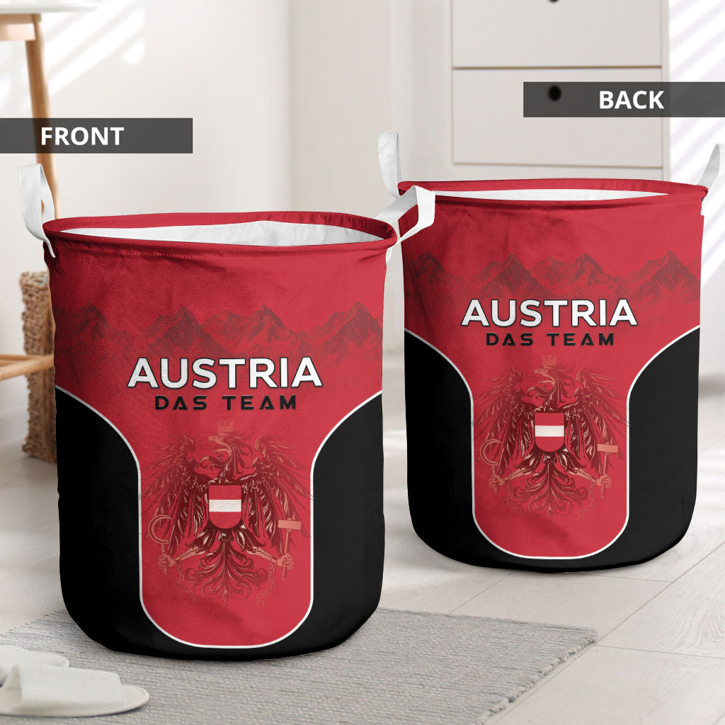 Austria Football 2026 Laundry Basket Go Das Team