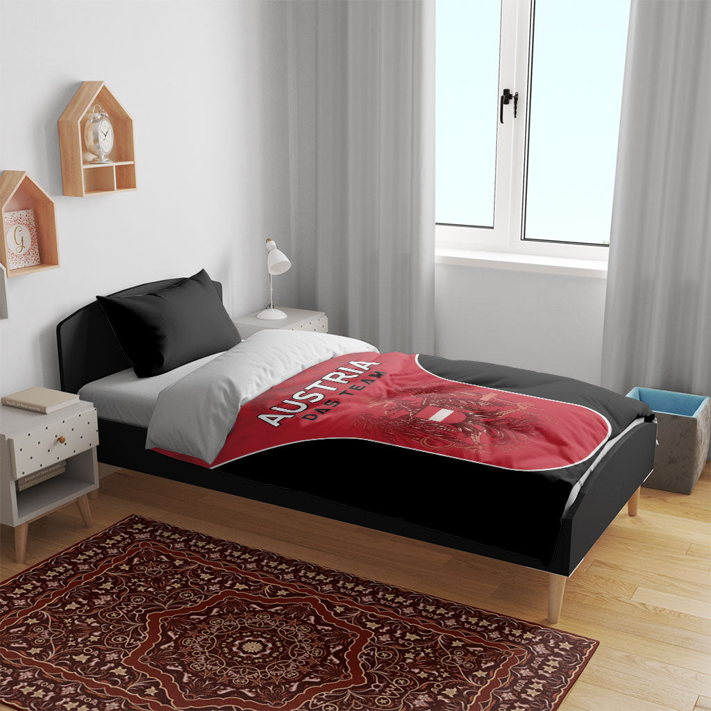 Austria Football 2026 Bedding Set Go Das Team