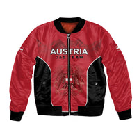 Custom Austria Football 2026 Bomber Jacket Go Das Team
