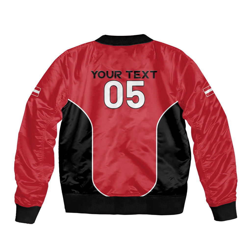 Custom Austria Football 2026 Bomber Jacket Go Das Team