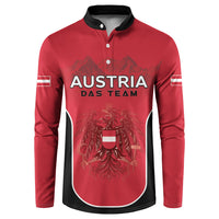 Custom Austria Football 2026 Button Sweatshirt Go Das Team