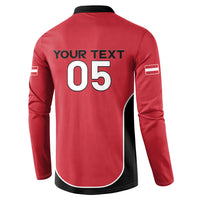 Custom Austria Football 2026 Button Sweatshirt Go Das Team